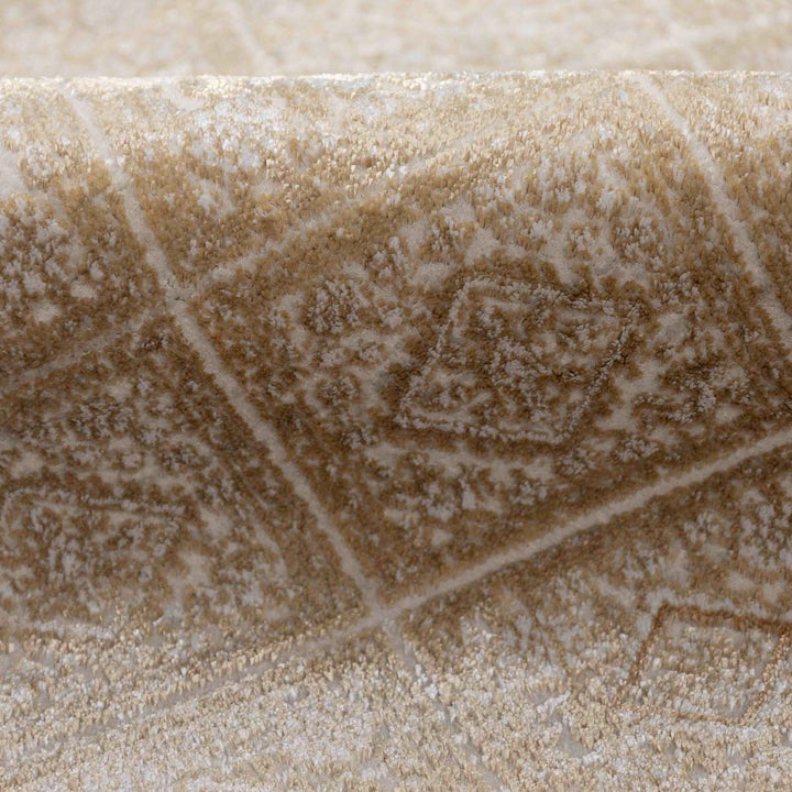 שטיח אדינה 02 בז'/כתום | Edina