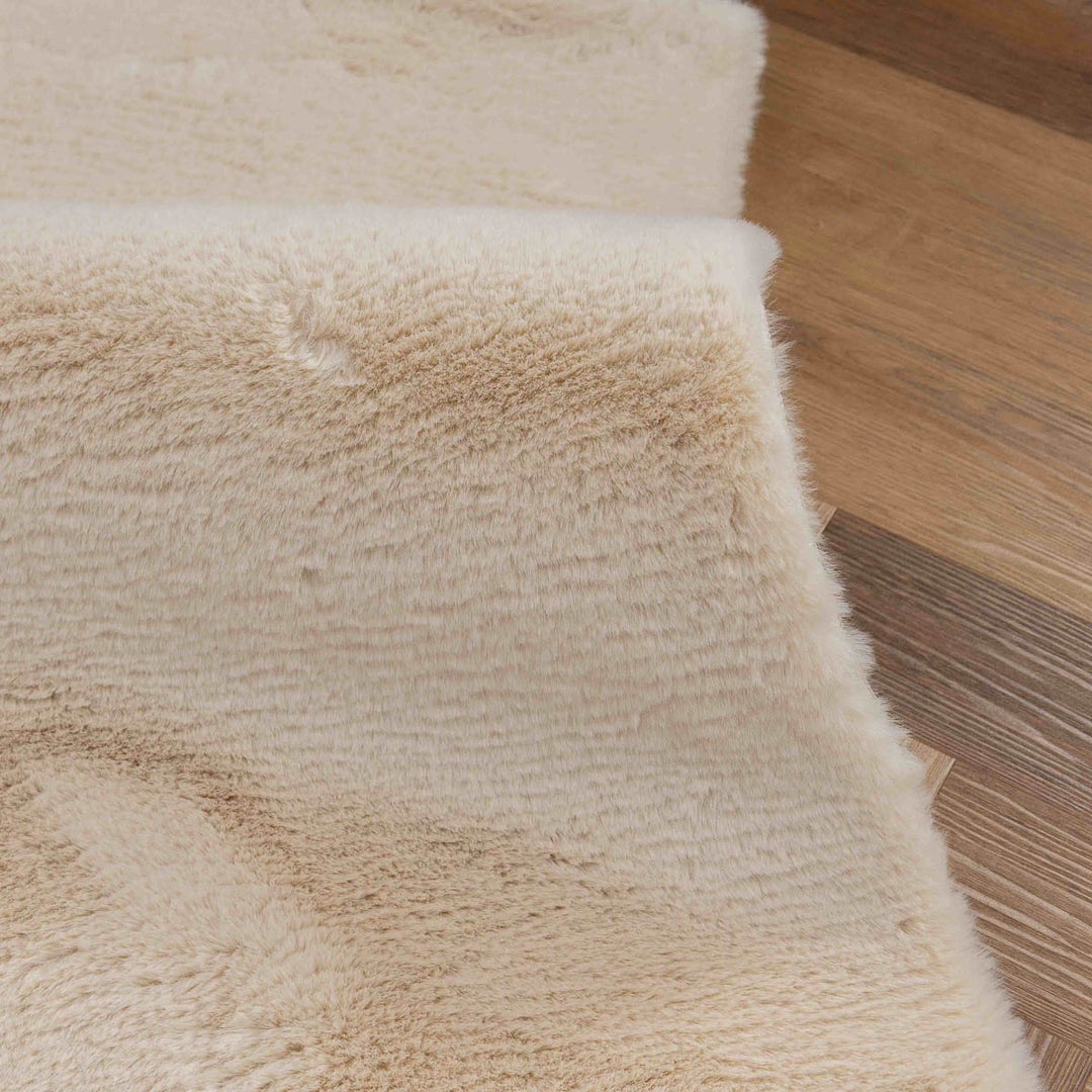 שטיח שאגי פרווה 01 בז' בהיר | Shagy