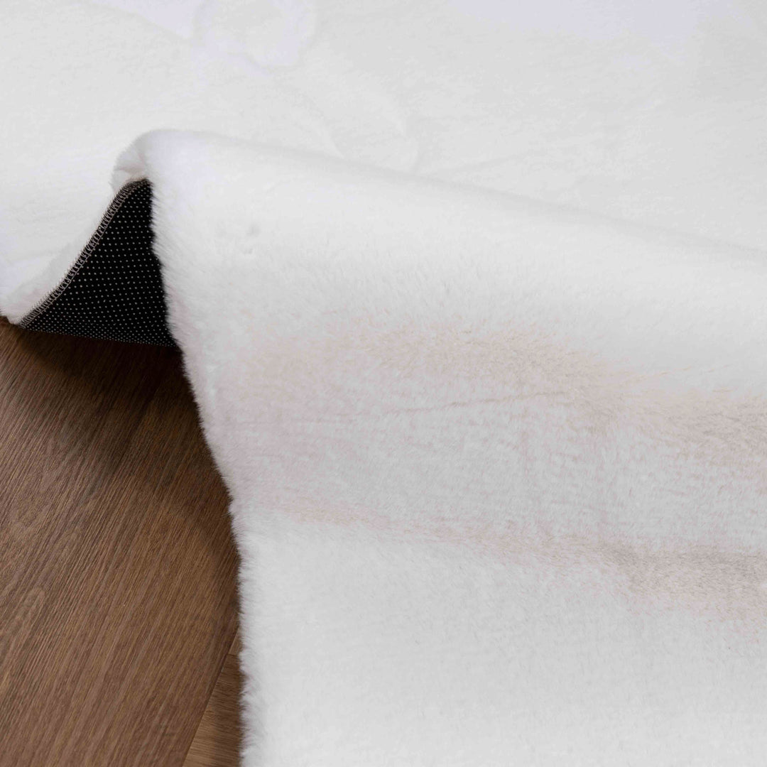 שטיח שאגי פרווה 01 קרם| Shagy