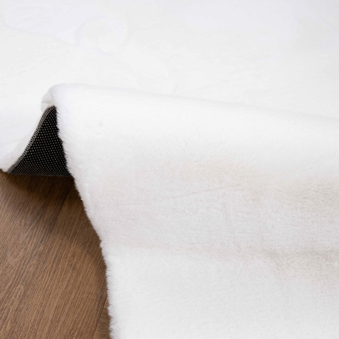 שטיח שאגי פרווה 01 קרם| Shagy