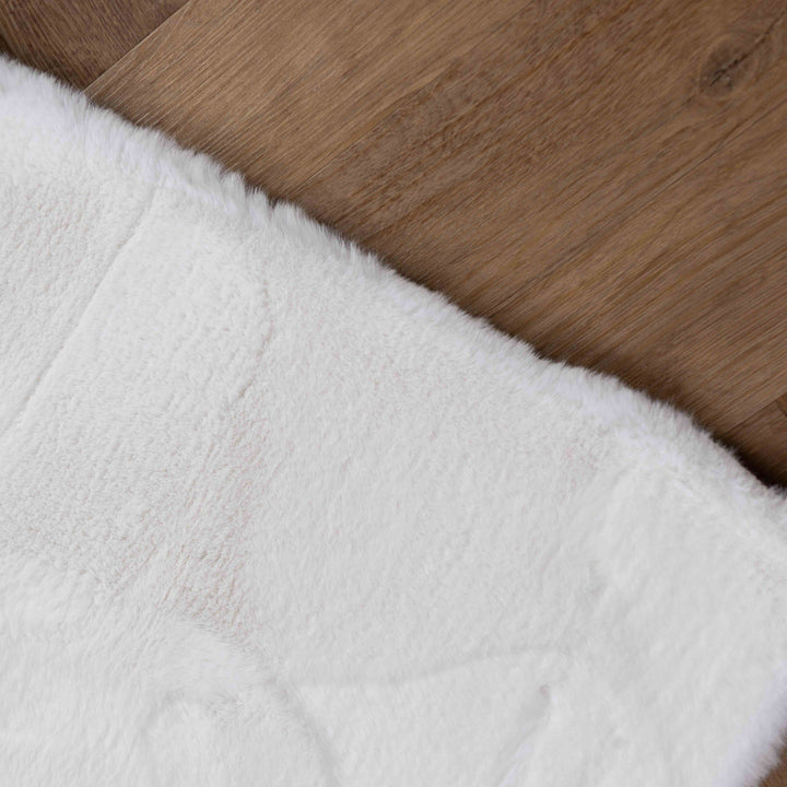 שטיח שאגי פרווה 01 קרם| Shagy