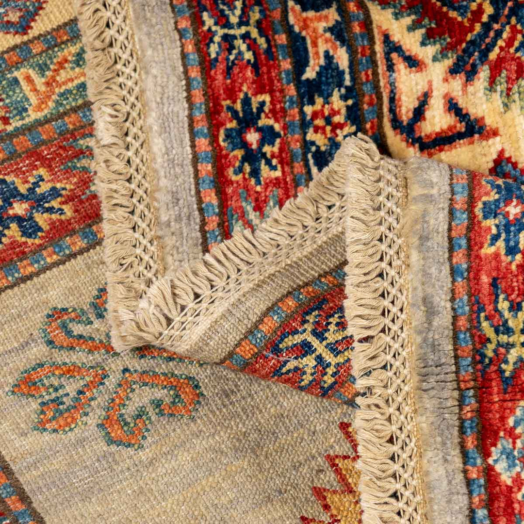 שטיח סופר קזאק 00 צבעוני 366*265 | Super Kazak