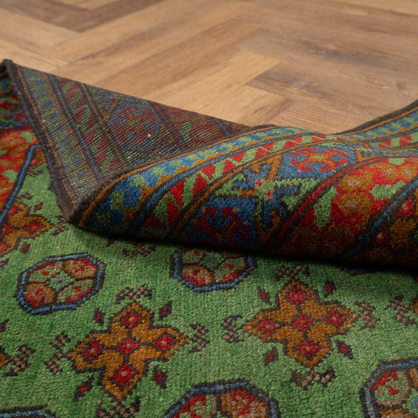 שטיח  אפגני בוכרה 00 ירוק 148*102  | Bokhara Rug