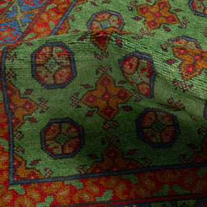 שטיח  אפגני בוכרה 00 ירוק 148*102  | Bokhara Rug