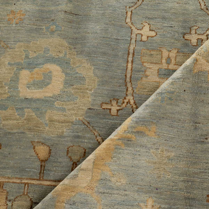 שטיח אושק 00 תכלת 295*205 | Oushak