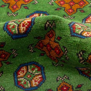 שטיח  אפגני בוכרה 00 ירוק 185*119  | Bokhara Rug