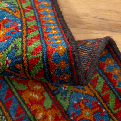 שטיח  אפגני בוכרה 00 ירוק 185*119  | Bokhara Rug
