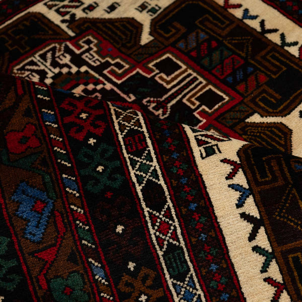 שטיח בלוץ' פרסי אדום 181*104 | Baluch