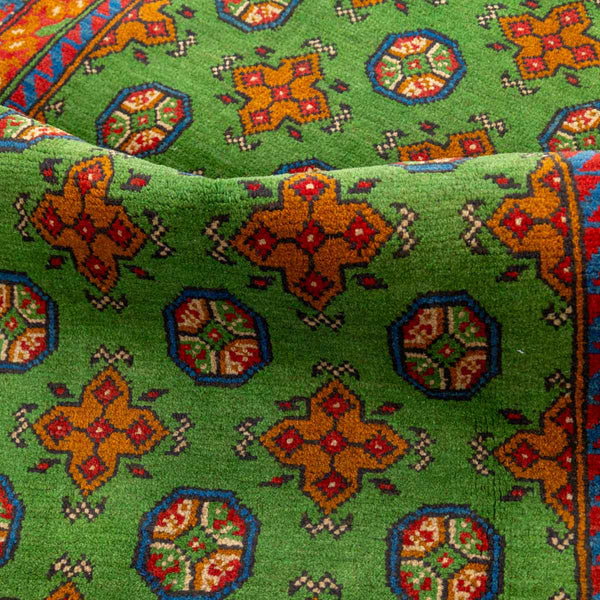 שטיח  אפגני בוכרה 00 ירוק 185*119  | Bokhara Rug