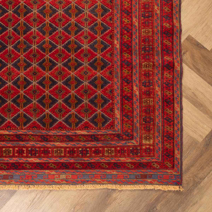 שטיח אוזבקי 00 אדום 186*157 | Uzbek