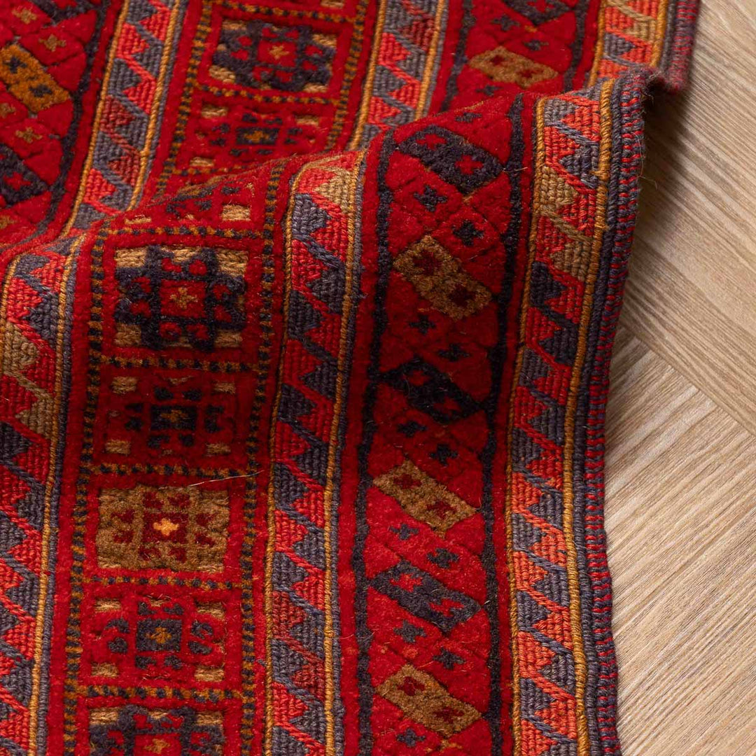 שטיח אוזבקי 00 אדום 186*157 | Uzbek