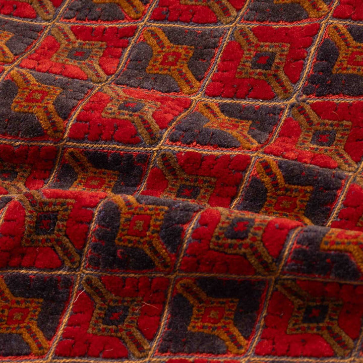 שטיח אוזבקי 00 אדום 186*157 | Uzbek