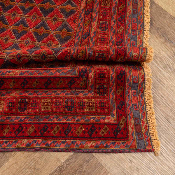 שטיח אוזבקי 00 אדום 186*157 | Uzbek