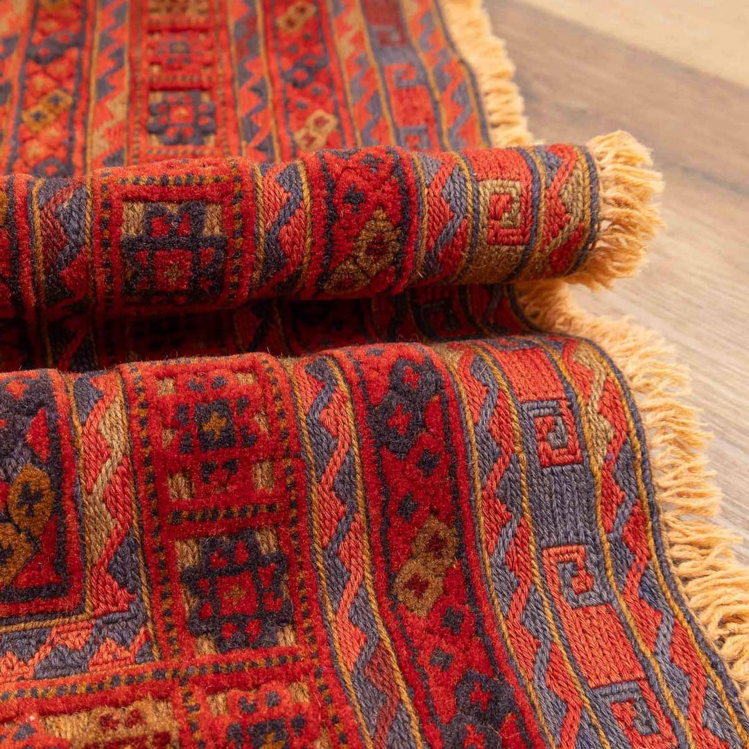 שטיח אוזבקי 00 אדום 186*157 | Uzbek