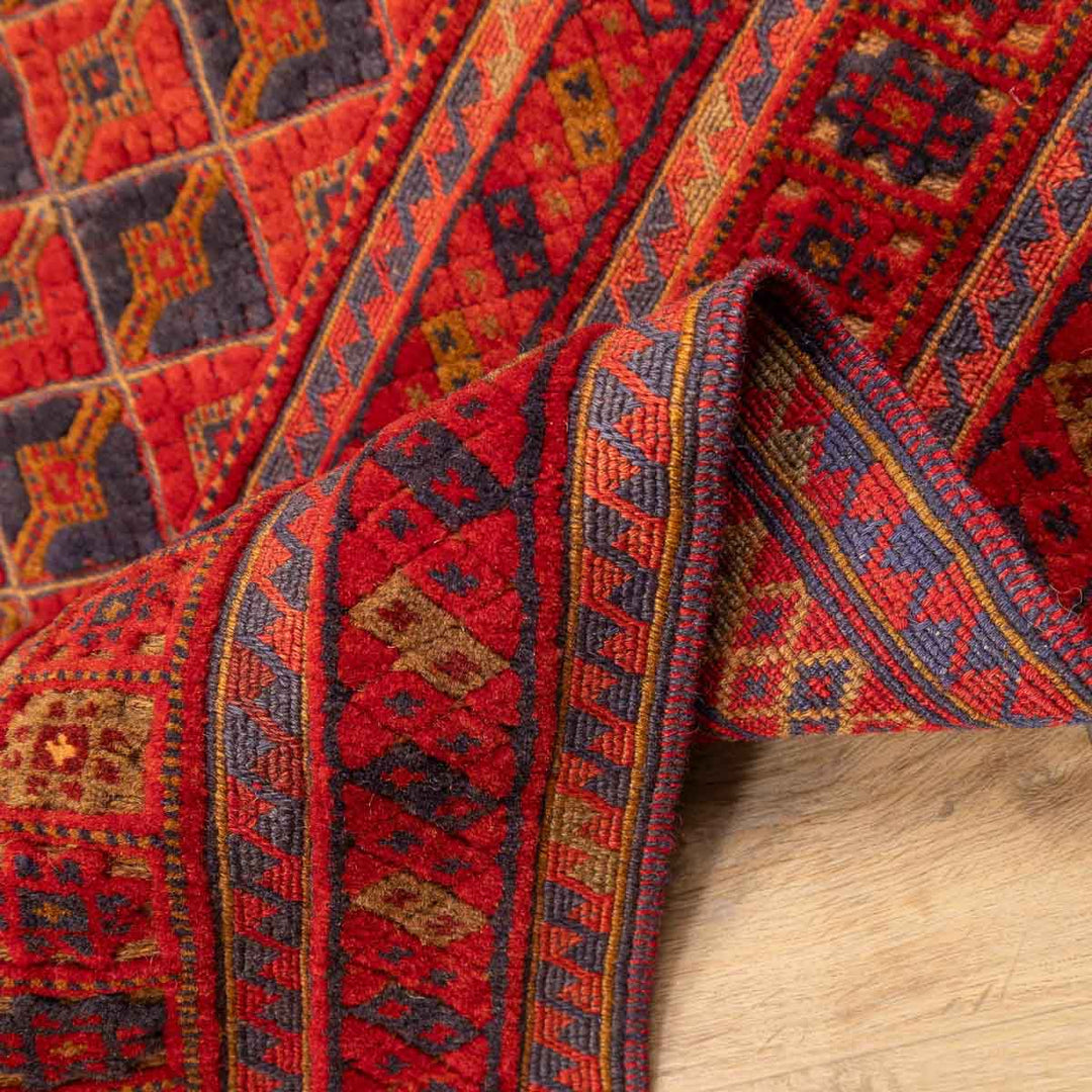 שטיח אוזבקי 00 אדום 186*157 | Uzbek