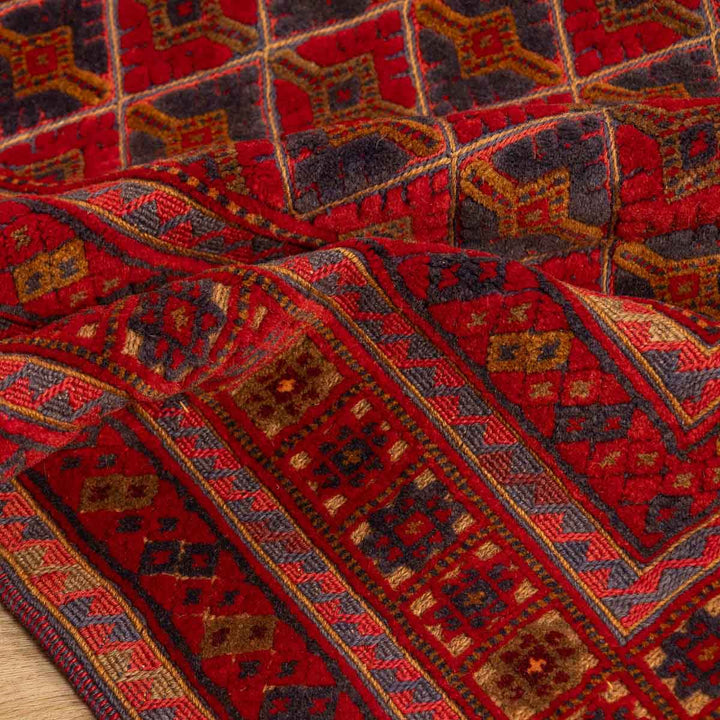 שטיח אוזבקי 00 אדום 186*157 | Uzbek