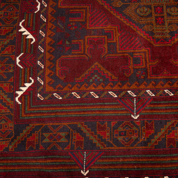 שטיח בלוץ' פרסי אדום 236*117 | Baluch