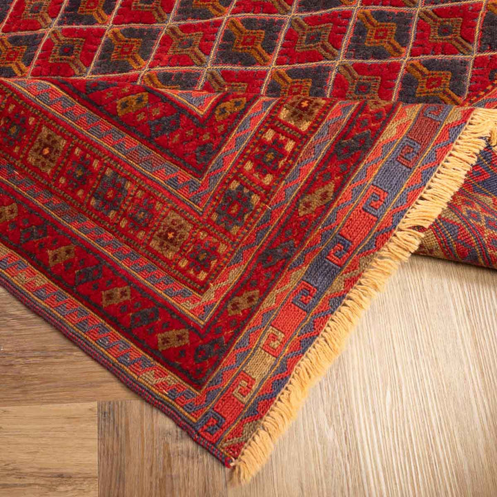 שטיח אוזבקי 00 אדום 186*157 | Uzbek