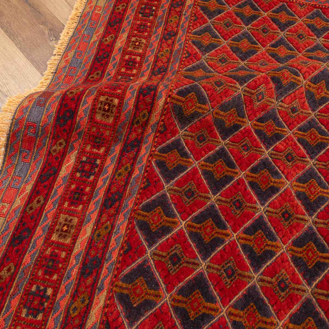 שטיח אוזבקי 00 אדום 186*157 | Uzbek