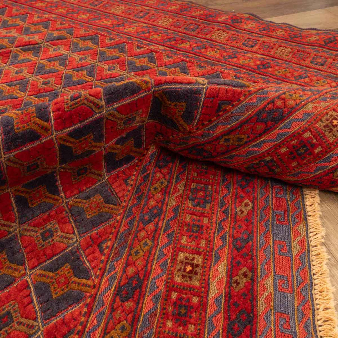 שטיח אוזבקי 00 אדום 186*157 | Uzbek