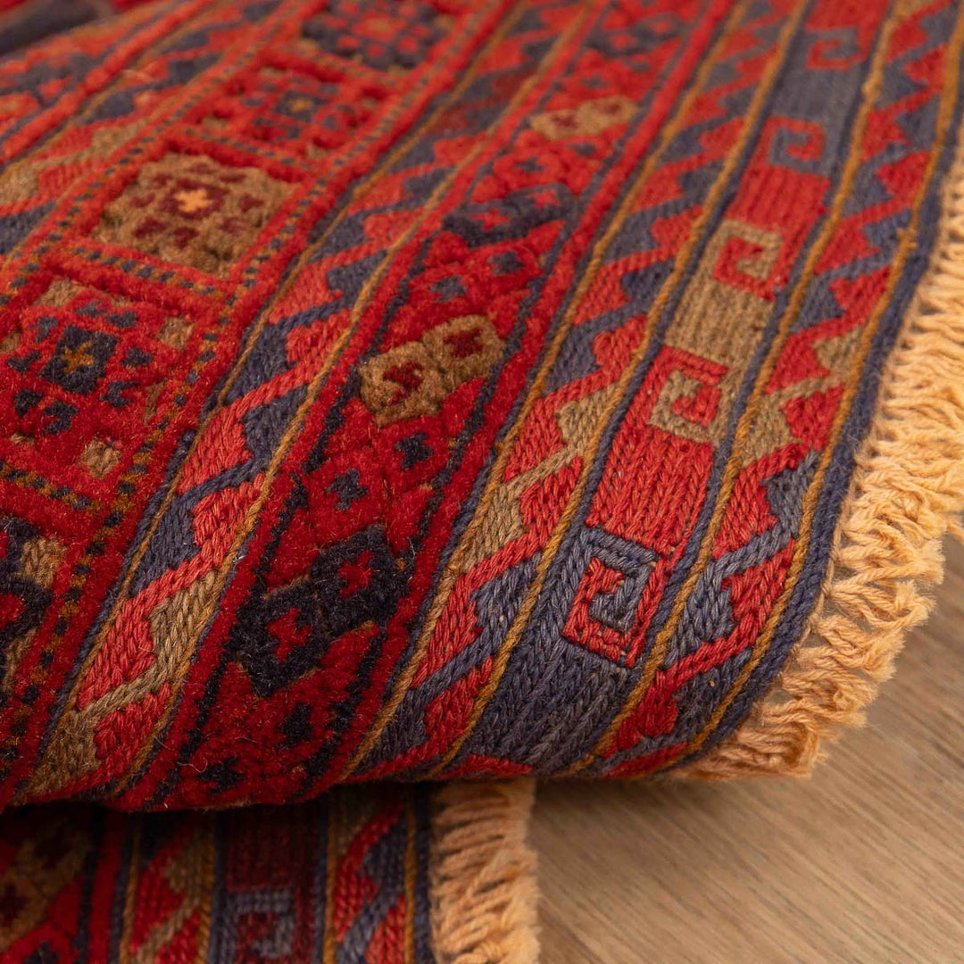 שטיח אוזבקי 00 אדום 186*157 | Uzbek