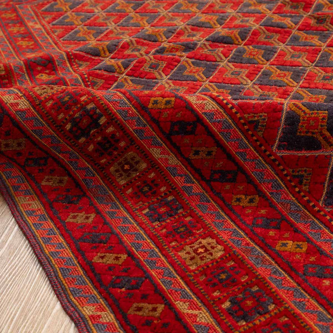 שטיח אוזבקי 00 אדום 186*157 | Uzbek