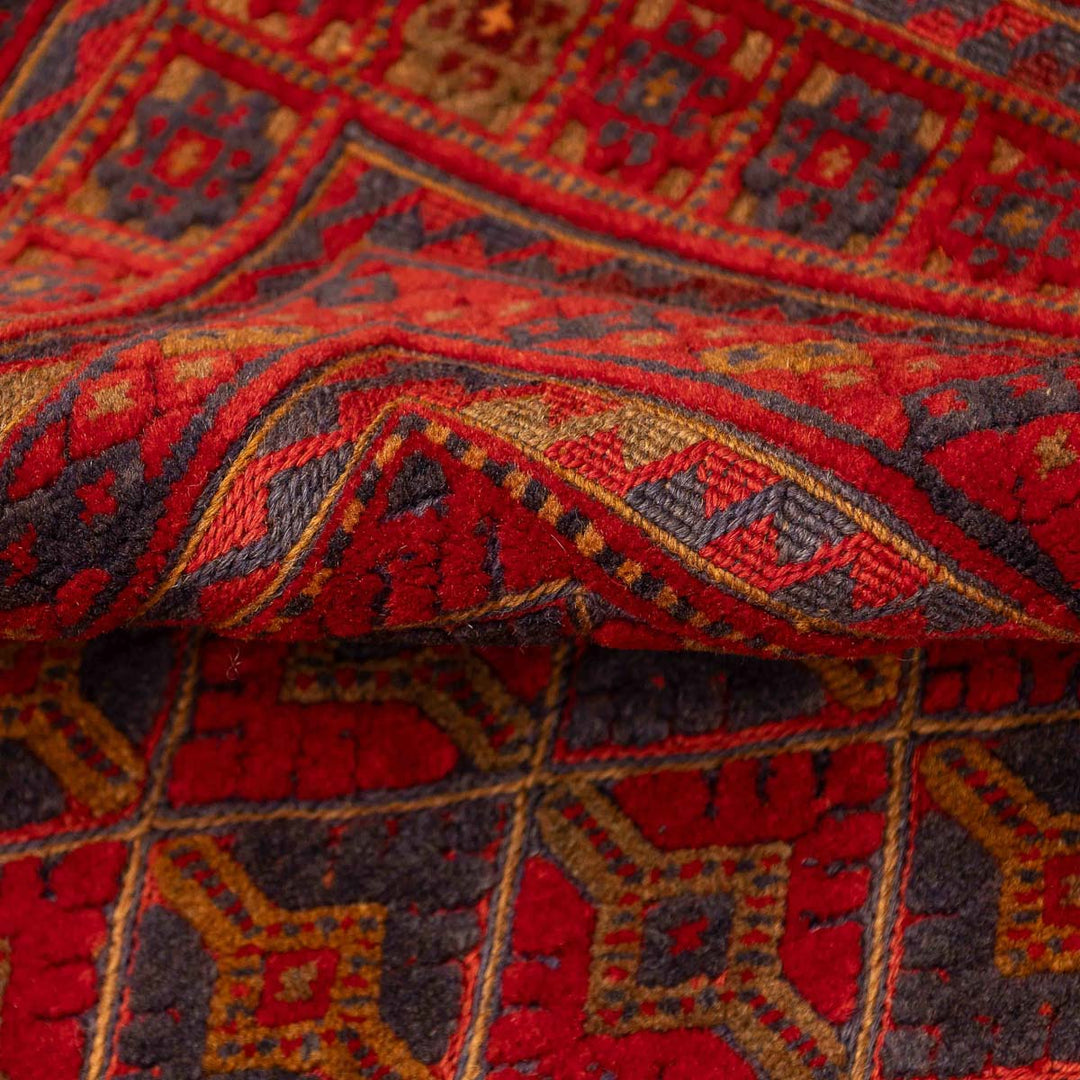 שטיח אוזבקי 00 אדום 186*157 | Uzbek