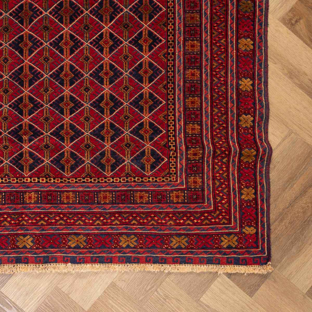 שטיח אוזבקי 00 אדום 190*151 | Uzbek