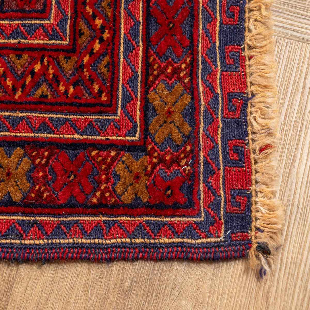 שטיח אוזבקי 00 אדום 190*151 | Uzbek