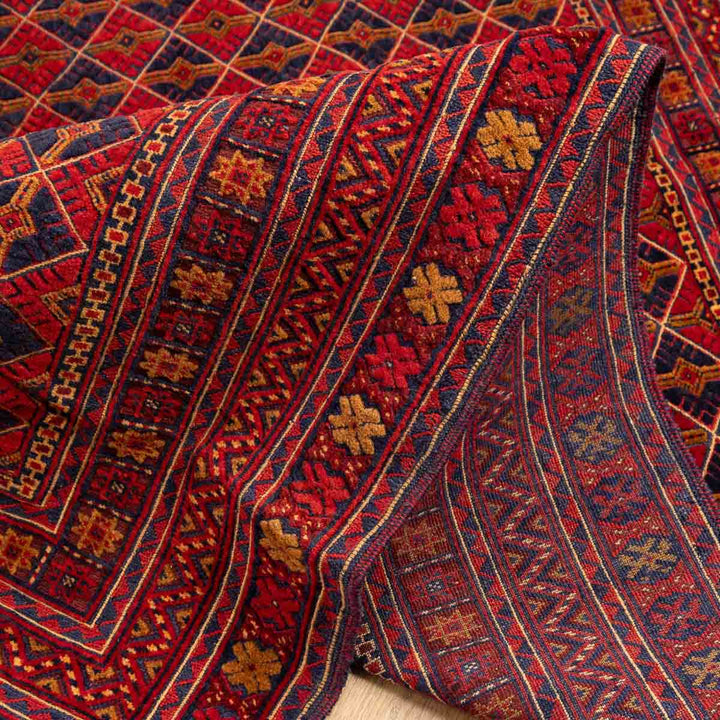 שטיח אוזבקי 00 אדום 190*151 | Uzbek