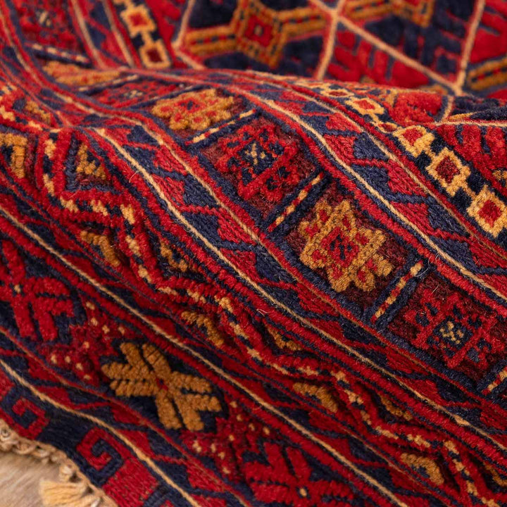 שטיח אוזבקי 00 אדום 190*151 | Uzbek