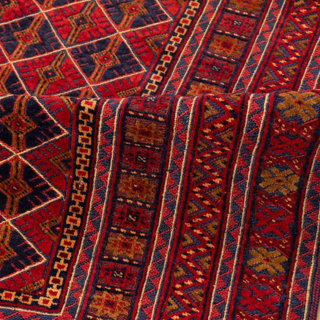 שטיח אוזבקי 00 אדום 190*151 | Uzbek