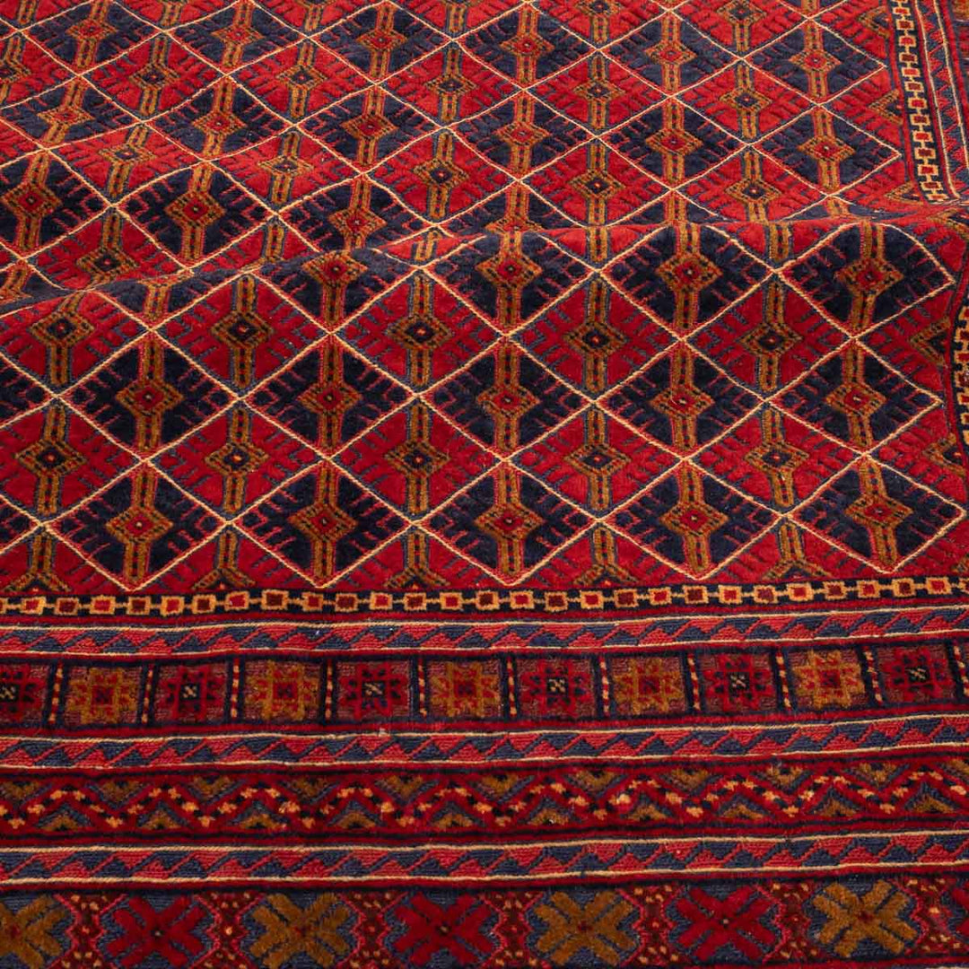 שטיח אוזבקי 00 אדום 190*151 | Uzbek