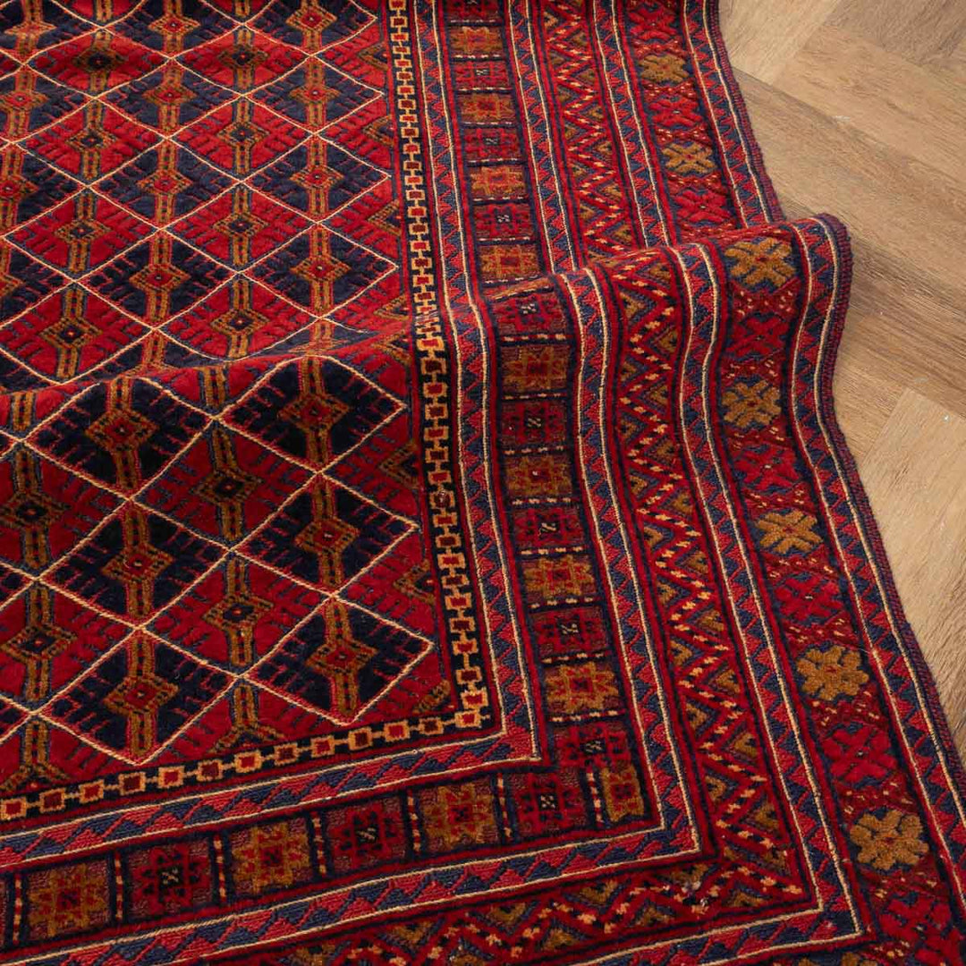 שטיח אוזבקי 00 אדום 190*151 | Uzbek