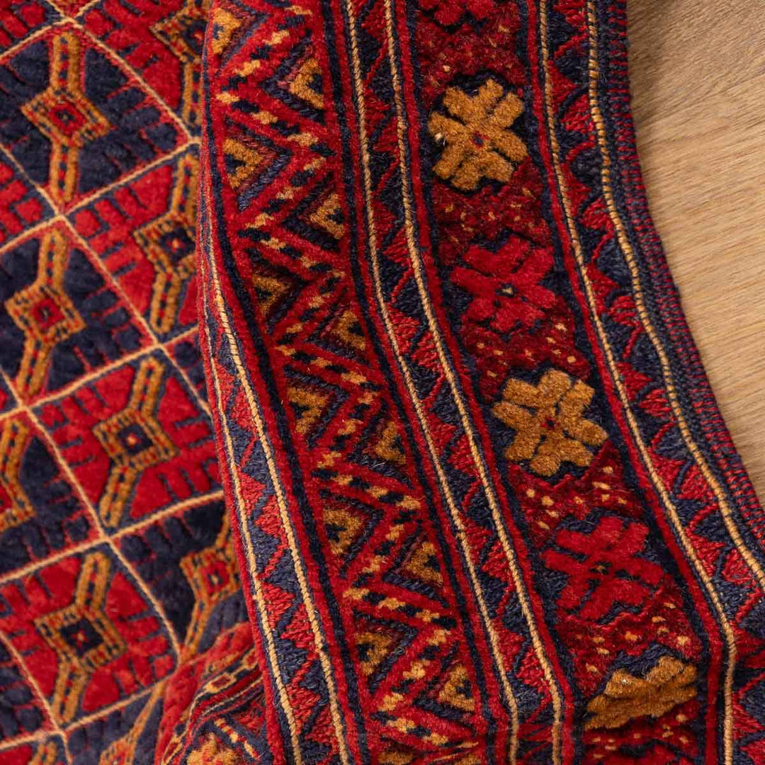 שטיח אוזבקי 00 אדום 190*151 | Uzbek