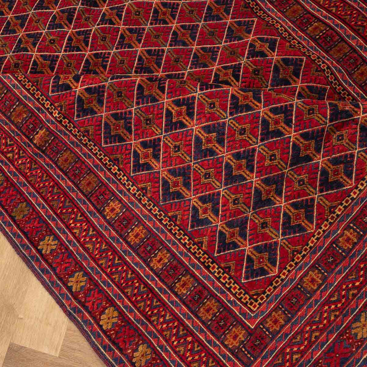 שטיח אוזבקי 00 אדום 190*151 | Uzbek