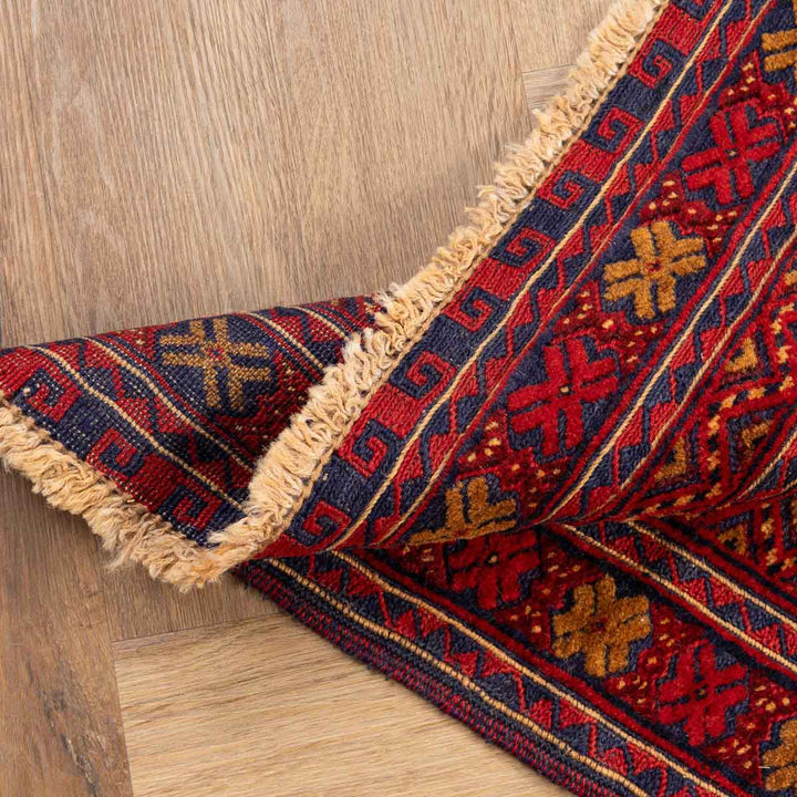 שטיח אוזבקי 00 אדום 190*151 | Uzbek