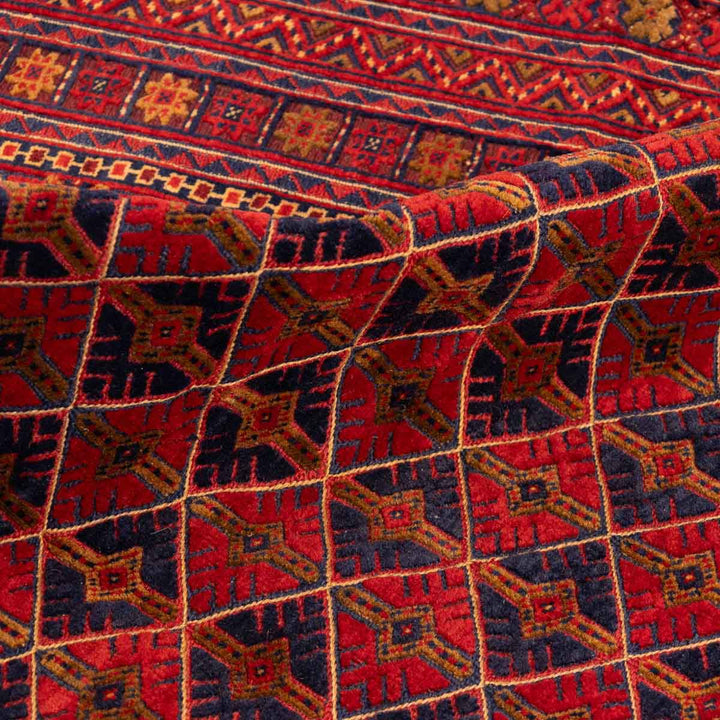 שטיח אוזבקי 00 אדום 190*151 | Uzbek