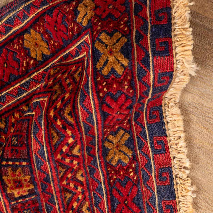 שטיח אוזבקי 00 אדום 190*151 | Uzbek