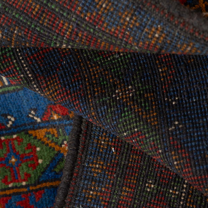 שטיח אפגני בוכרה 00 כחול 245*152 | Bokhara Rug