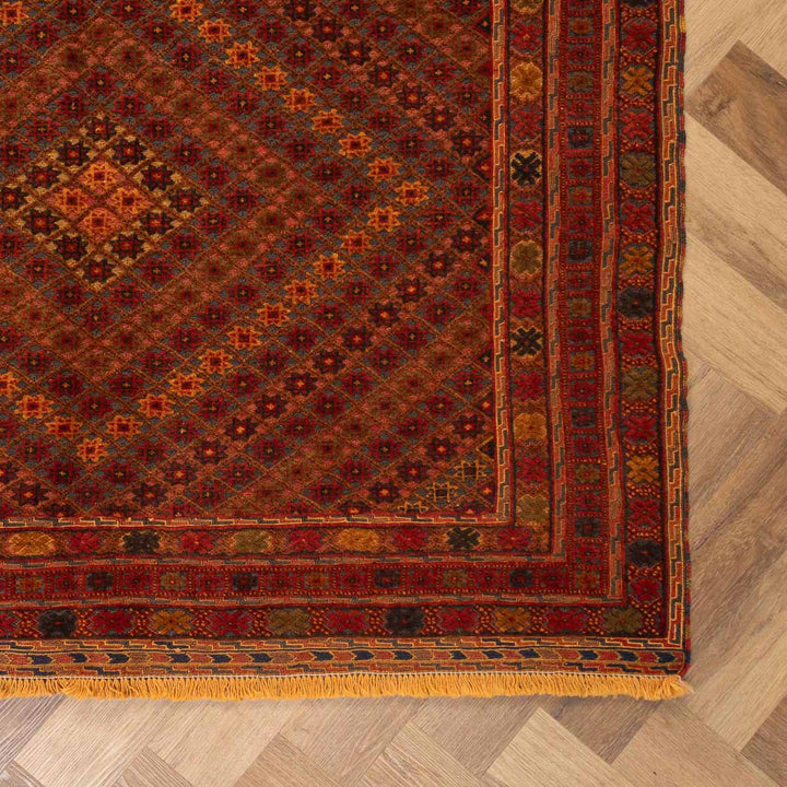 שטיח אוזבקי 00 אדום 186*157 | Uzbek