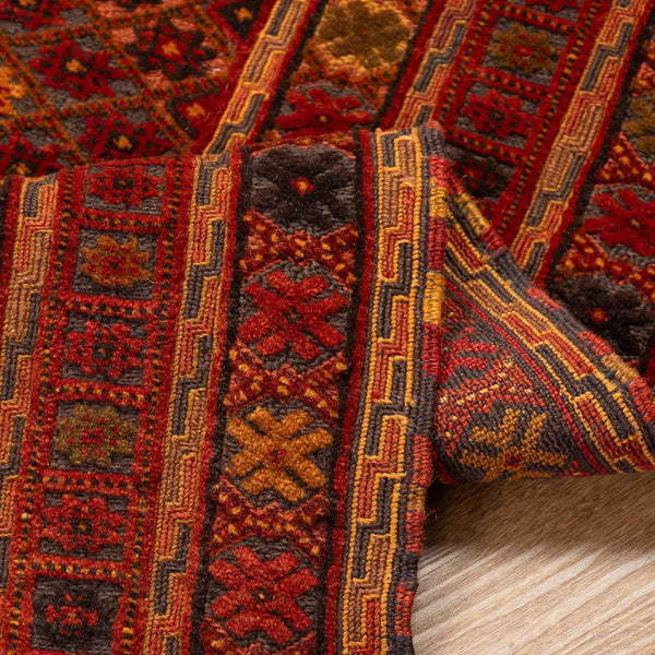 שטיח אוזבקי 00 אדום 186*157 | Uzbek