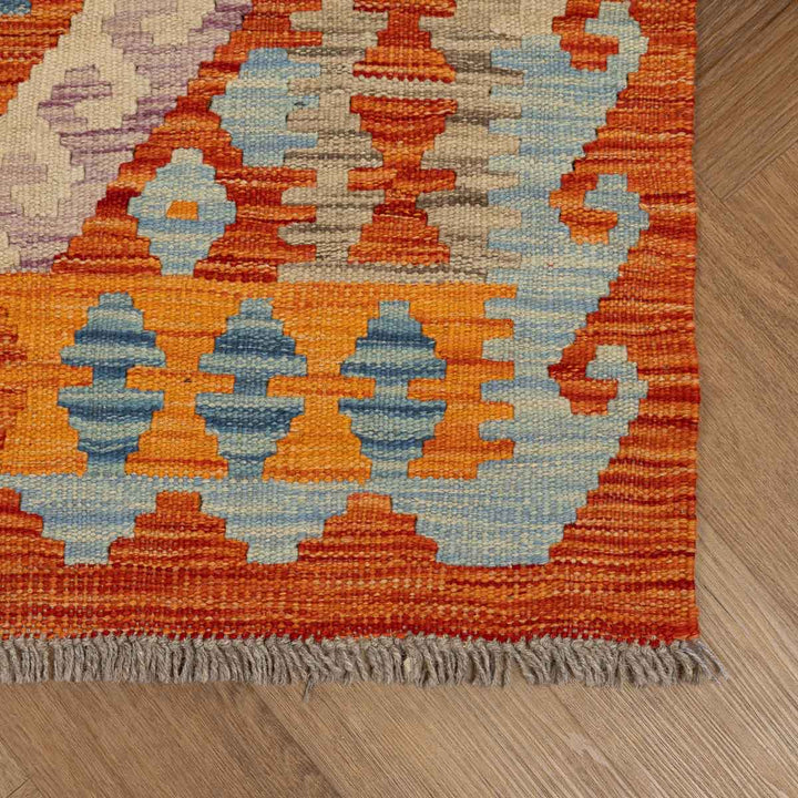 שטיח קילים אפגני 00 צבעוני 294*78