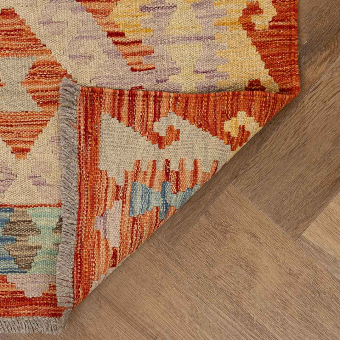 שטיח קילים אפגני 00 צבעוני 294*78