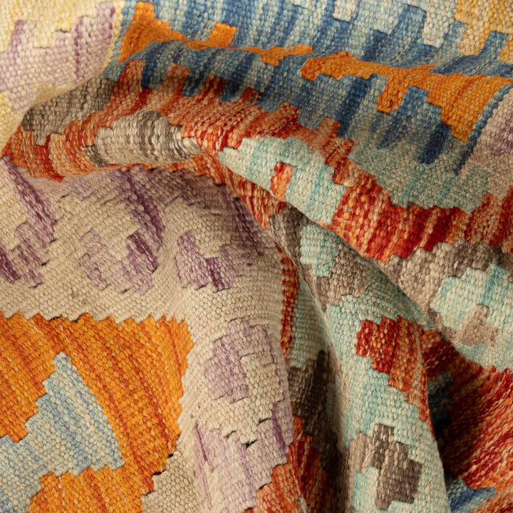 שטיח קילים אפגני 00 צבעוני 294*78