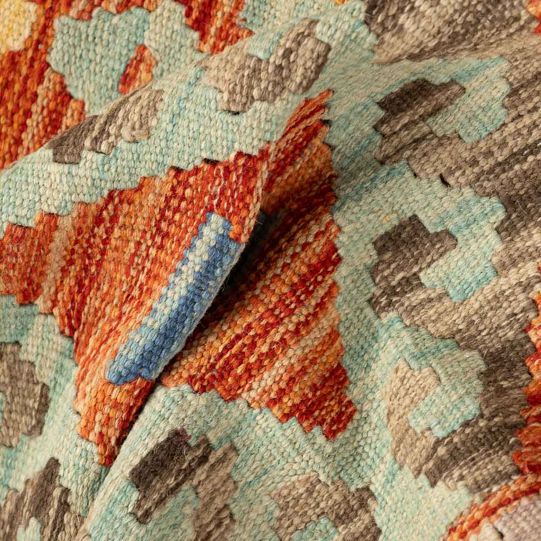 שטיח קילים אפגני 00 צבעוני 294*78