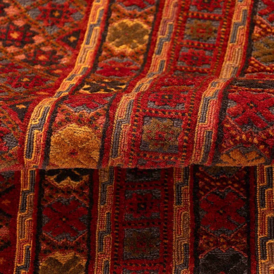 שטיח אוזבקי 00 אדום 186*157 | Uzbek