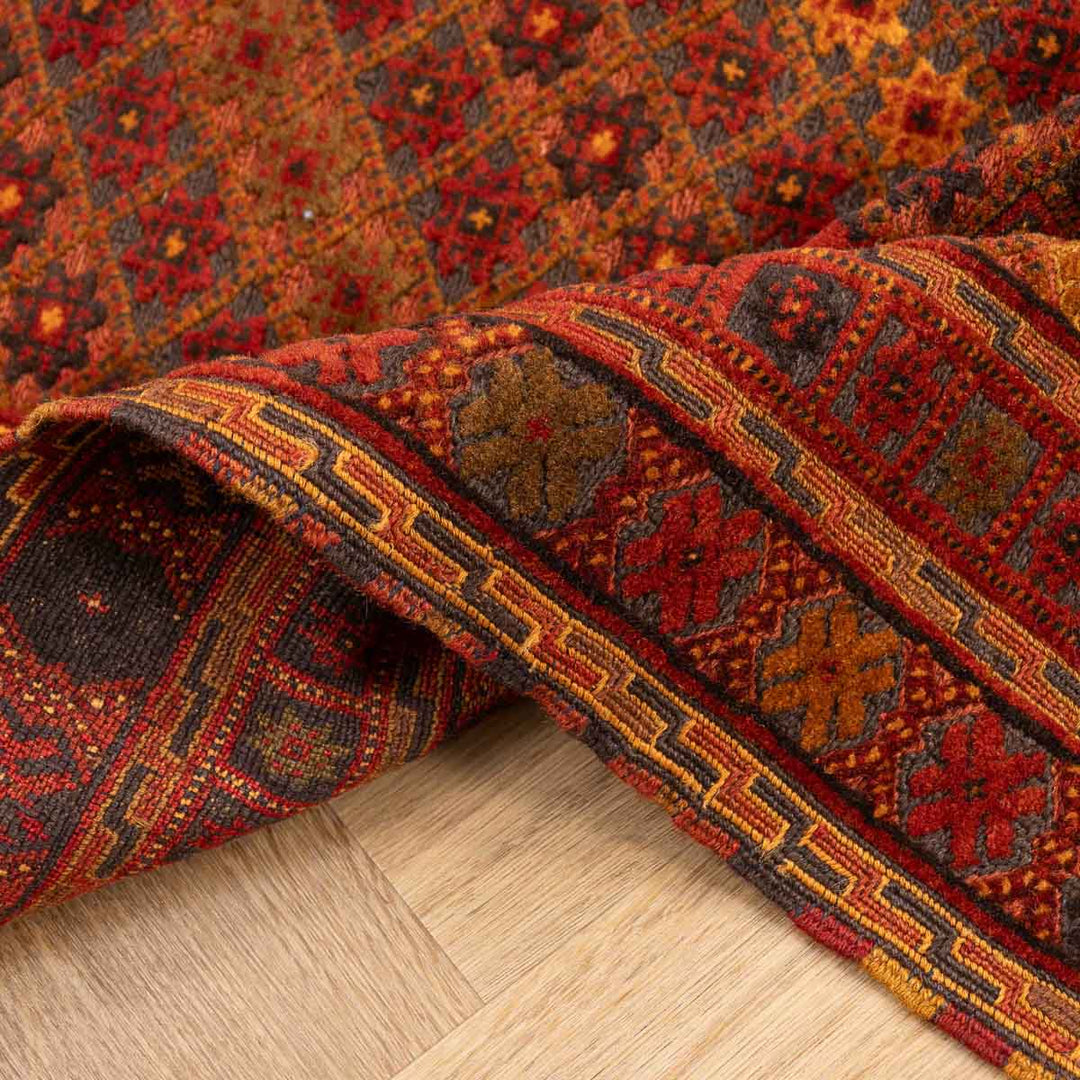 שטיח אוזבקי 00 אדום 186*157 | Uzbek