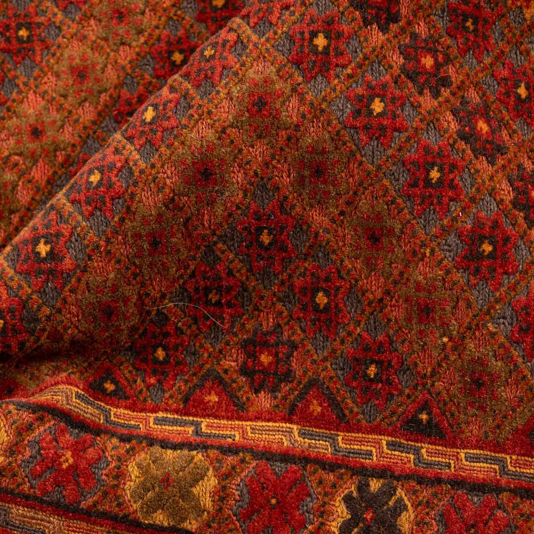 שטיח אוזבקי 00 אדום 186*157 | Uzbek