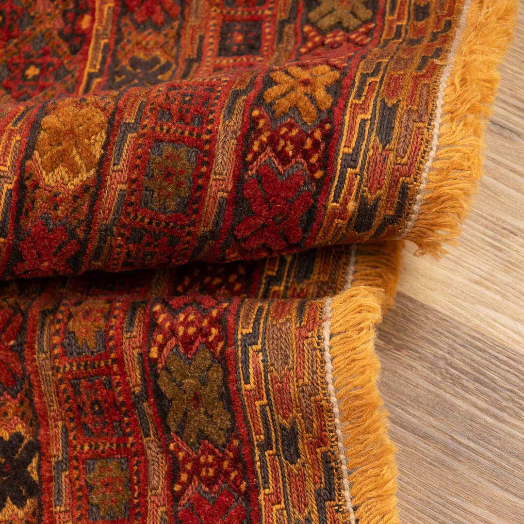 שטיח אוזבקי 00 אדום 186*157 | Uzbek